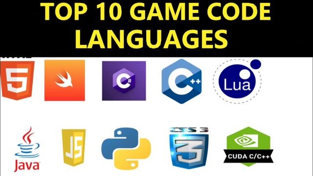 TOP TEN MAIN GAMING LANGUAGES USED BY GAME DEVELOPERS CODERS PROGRAMMERS. смотреть онлайн