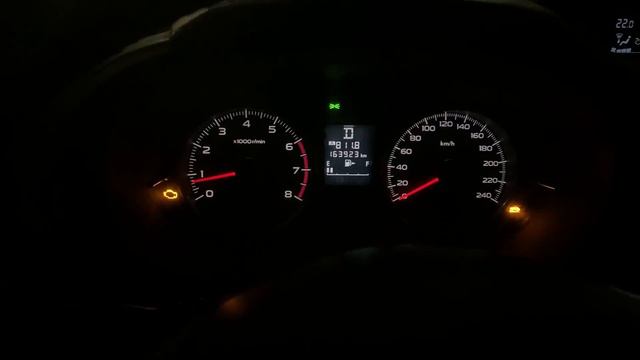 Subaru Forester SJ 2014 - Ошибка Check Engine смотреть онлайн