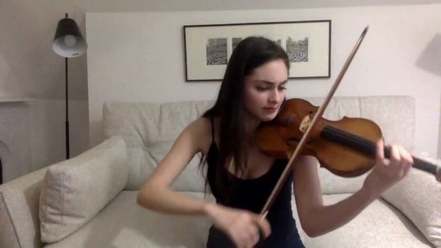 Ester Abrami plays a piece by Aram Khachaturian смотреть онлайн