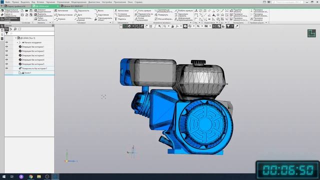 КОМПАС-3D. Базовые основы. Занятие 3. смотреть онлайн