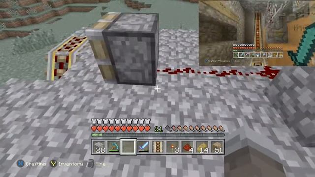 Minecraft Lessons - Ep. 2 - Powered Rail Generator - Infinite rails ! giant rail stations (XBOX One смотреть онлайн