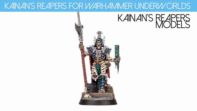 Ossiarch Bonereapers for Warhammer Underworlds Direchasm - Kainan's Reapers смотреть онлайн