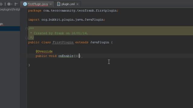 Bukkit Plugin Tutorials with IntelliJ IDEA, Episode 1: Creating our first plugin смотреть онлайн