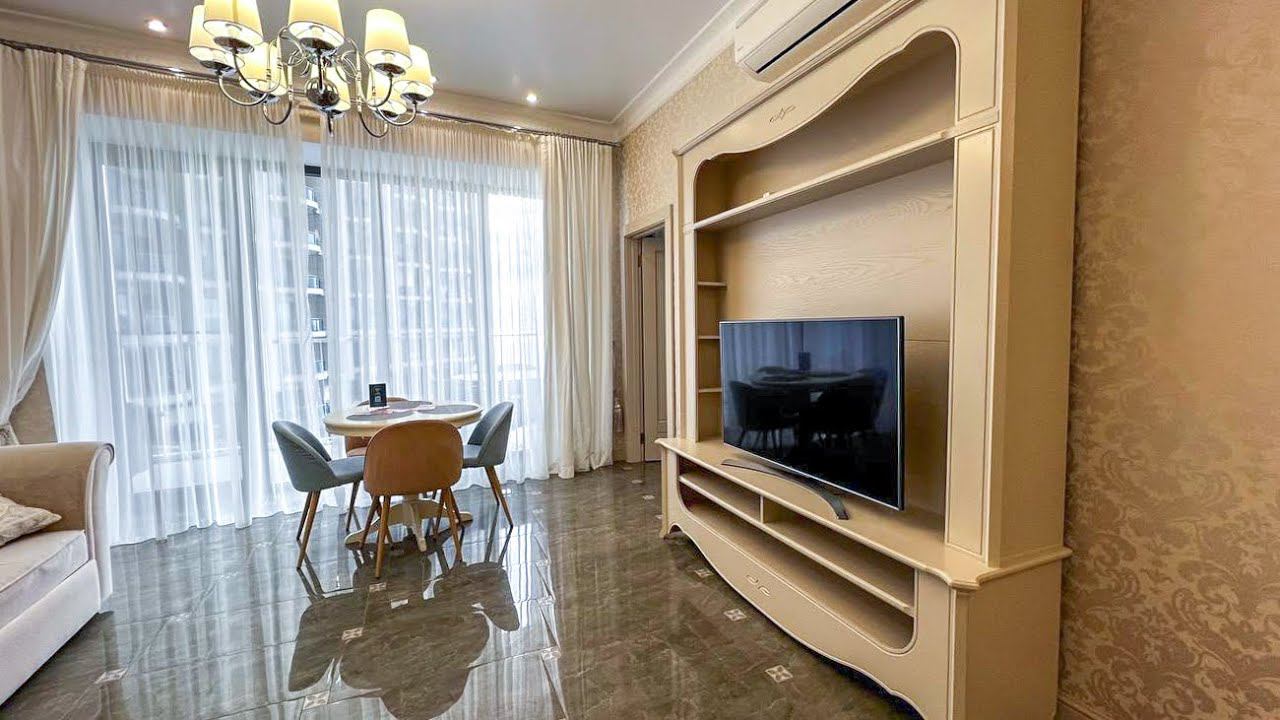 Рум-тур по апартаментам в ЖК «Актер Гэлакси» (Сочи) смотреть онлайн