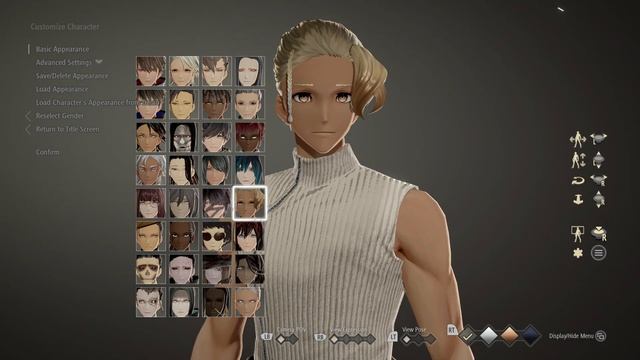 Code Vein - Character Set-Up: Remember Name & Customize Male Protagonist Appearance Gameplay (2019) смотреть онлайн