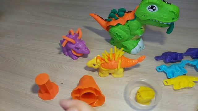 Забавные динозаврики и пластилин смотреть онлайн