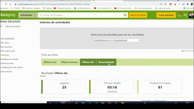 Cómo descargar un informe de educaplay смотреть онлайн