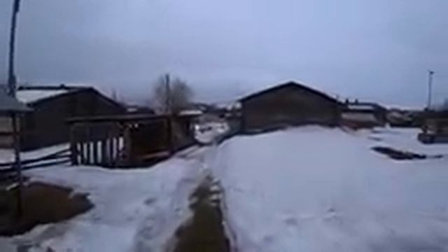Жизнь в деревне. Холодное утро. Сходил в магазин. Поход к реке, что там я увидел? смотреть онлайн
