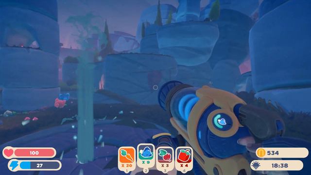 ŠEL SEM ČEZ PORTAL...(Slime Rancher 2)!!! смотреть онлайн