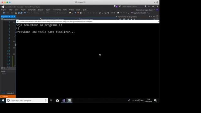 C# - aula 02 - variáveis int e double смотреть онлайн
