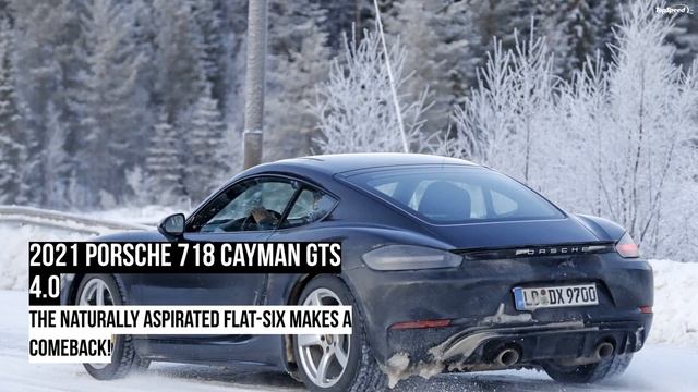 2021 Porsche 718 Cayman GTS 4.0 смотреть онлайн