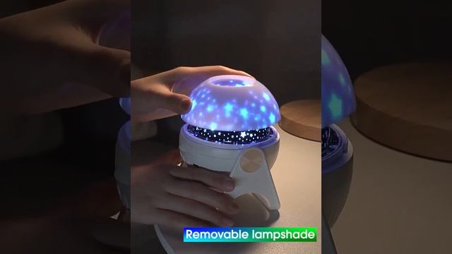 Galaxy Star Projector Night Light Planetarium with Time Setting, Lighting Effects and 360° Rotatabl смотреть онлайн