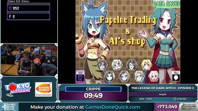 The Legend of Dark Witch: Episode 2 by Crippe123 in 22:23 - AGDQ 2017 - Part 129 смотреть онлайн