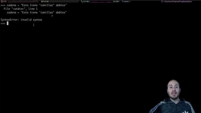 Curso PYTHON PARA PRINCIPIANTES DESDE CERO - #12 Tipos de Dato: Cadenas de Texto смотреть онлайн