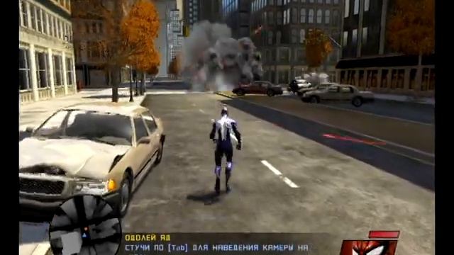 прохождение игры Spiderman Web Of Shadows часть 1 нечего интересного смотреть онлайн