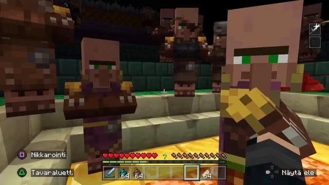 Minecraft Warden vs Villagers! смотреть онлайн