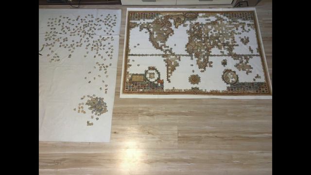 Skladanie Educa World Map 4000 Puzzle смотреть онлайн