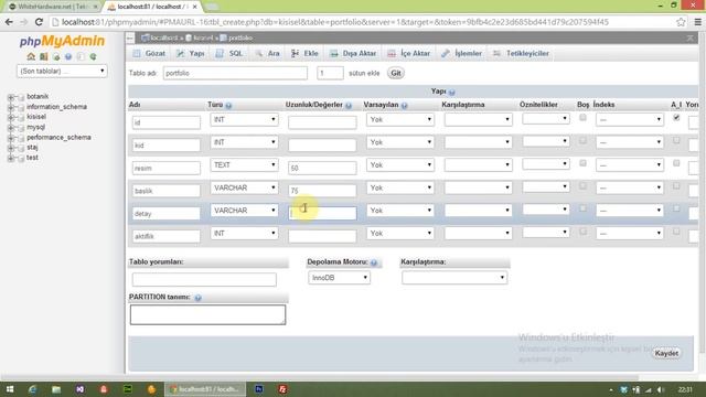 MySQL Veri Tabanı Oluşturma ve PHP ile Veri Çekme | WhiteHardware.Net смотреть онлайн