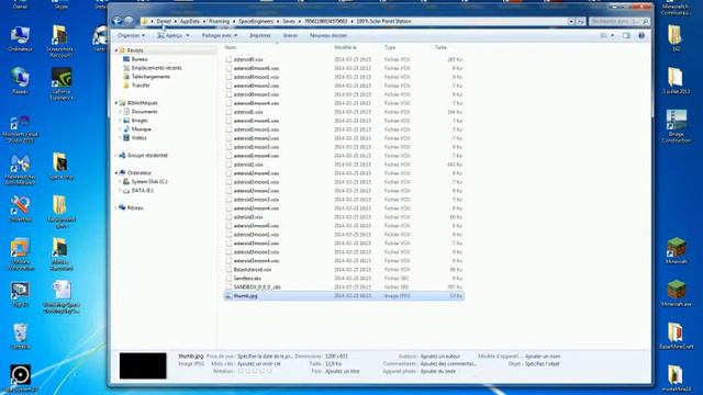 Space Engineers TUTO blank picture how to show extensions fix. смотреть онлайн