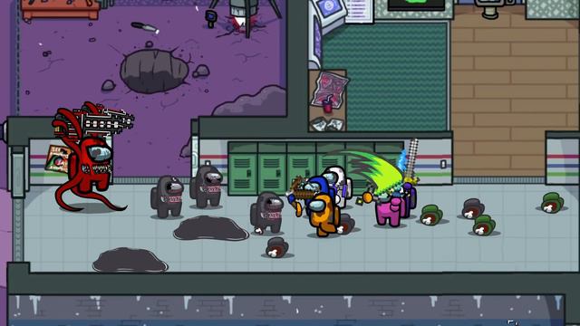 Among Us Zombie Ep 34 IMMORTAL Boss - Animation