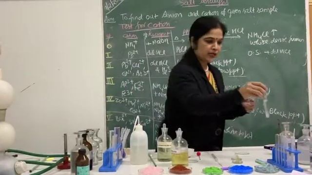 Chem Practical Salt Analysis class XI and XII смотреть онлайн