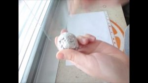 Основа из фольги. Лепка куклы из самозатвердевающей глины.