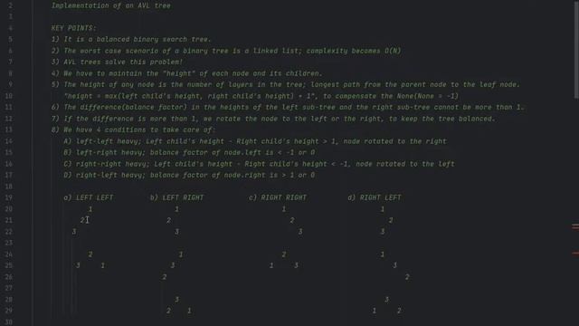 AVL Tree with Python (PART -2) смотреть онлайн