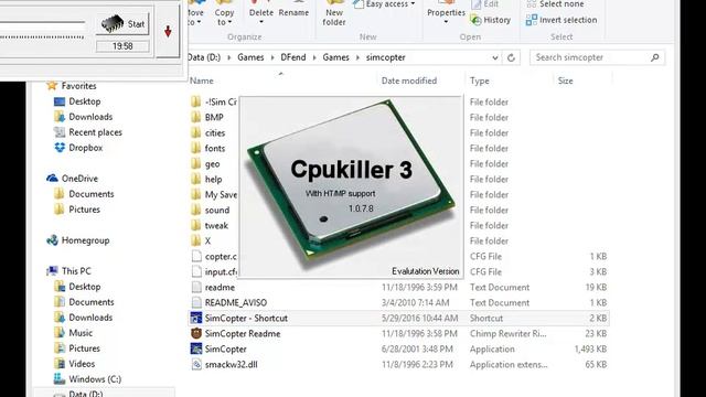 SimCopter Unrecoverable Error Fix смотреть онлайн
