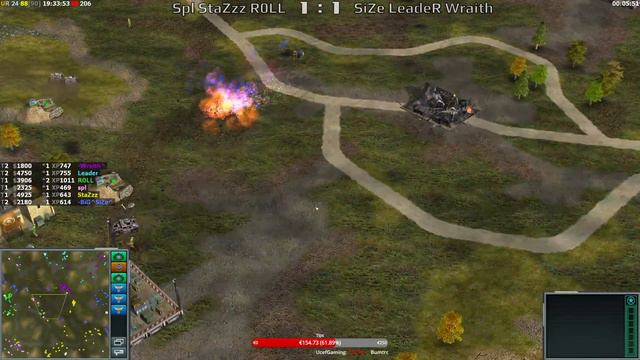 $550 ShockReplays R2: Team Spl vs Team Size - Generals Zero Hour смотреть онлайн