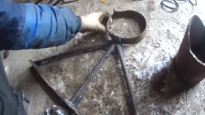 Дымоход из 159 трубы /// Дешевый дымоход /// дымоход своими руками