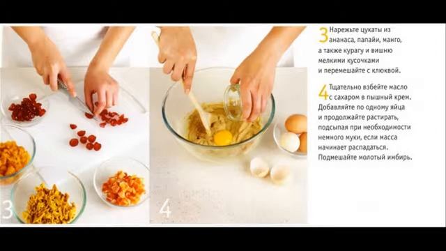 Кулинар-Кекс с цукатами смотреть онлайн