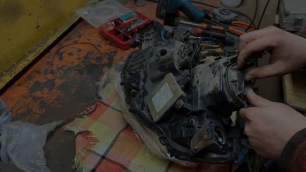 Оживляем свет на Mitsubishi Pajero Sport II. Ретрофит фар и установка MTF Dynamic Vision