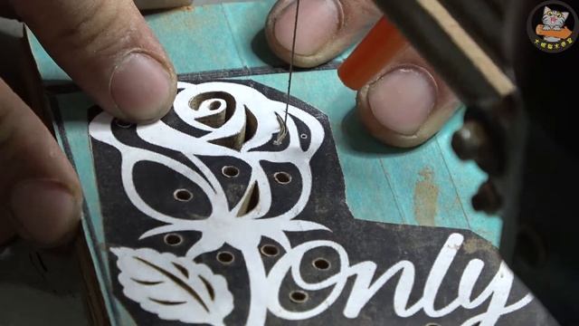 【大眼貓木遊室】Scroll saw 線鋸機 -Mother's Day 母親節康乃馨 смотреть онлайн