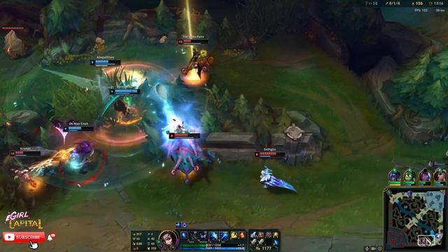 TURN OFF YOUR BRAIN WITH LETHALITY ASHE MID (ARROWS OF DEATH) - League of Legends смотреть онлайн