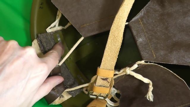 Подшлемник Советской каски СШ 68 (Стальной Шлем) смотреть онлайн
