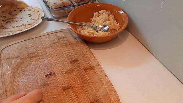 Фаршированные блинчики, рыбный паштет. смотреть онлайн