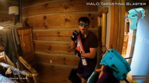 NERF GUN GAME | HALO EDITION (Nerf First Person Shooter!)