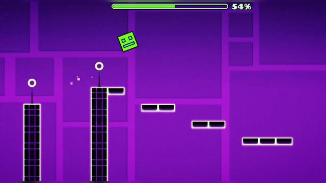 Geometry dash-1 level: Stereo Madness(all coins) смотреть онлайн