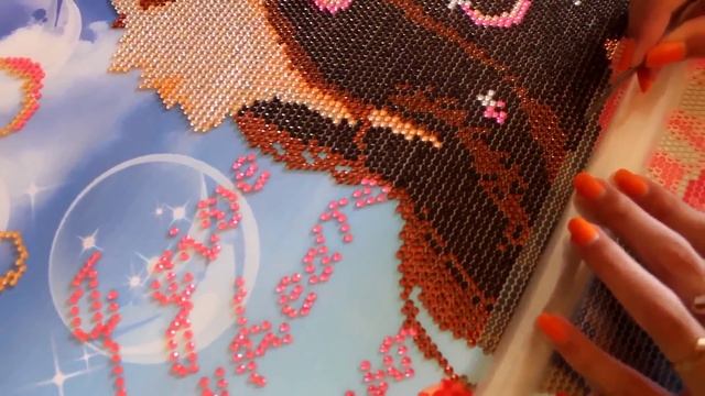 Алмазная вышивка - обучающий урок смотреть онлайн