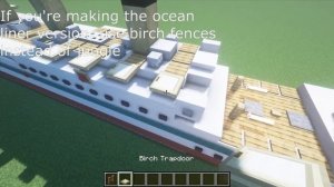 RMS Titanic, Britannic & Olympic | Minecraft 1:5 Scale Tutorial (Improved 2021 version)