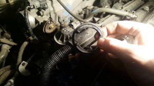 Замена термостата на Honda Odyssey RA6 часть 2/3
