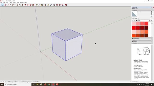 How to Copy and Paste an Object in SketchUp смотреть онлайн