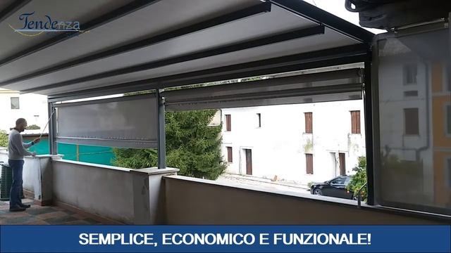 TENDE VERTICALI GUIDATE PER PERGOLE QUANDO BASTA LA SEMPLICITA' смотреть онлайн