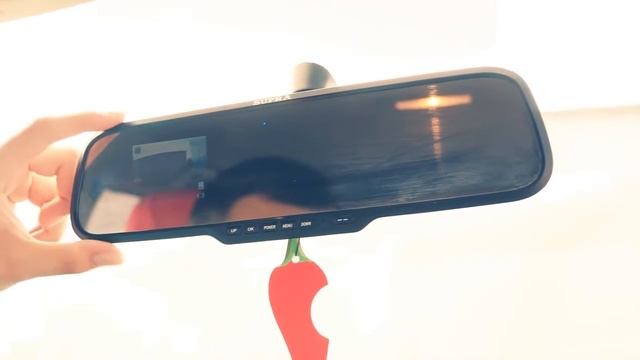 Видеорегистратор зеркало. Два в одном.Для автомобиля.Автолюбитель смотреть онлайн