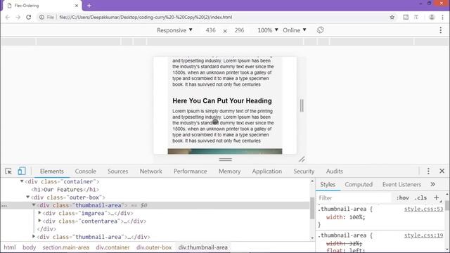 CSS Flex Ordering | Flexbox Tutorial - Part 4 смотреть онлайн
