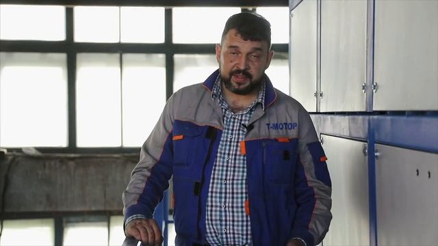Агрегат для закалки алюминия элеваторного типа. смотреть онлайн