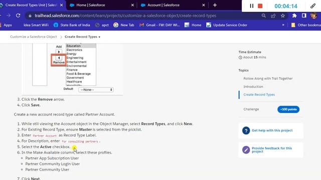 Create Record Types | Customize a Salesforce Object | Salesforce смотреть онлайн