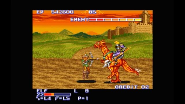 Super Nintendo (Snes) 16-bit The King of Dragons Битва с Боссами