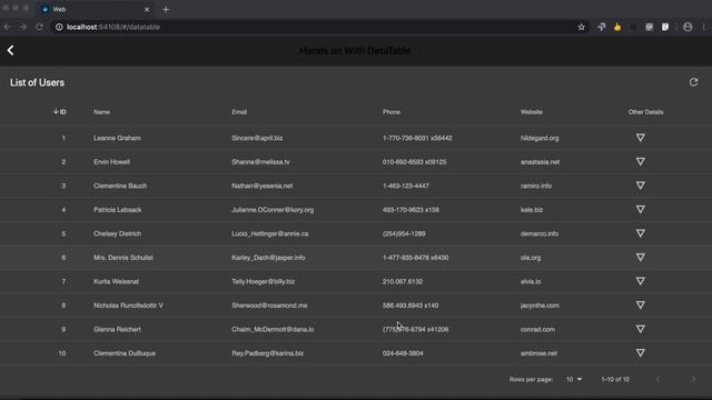 Flutter Web and PaginatedDataTable | Using Datatable in Flutter | Data @aseemwangoo #flutter #dart смотреть онлайн