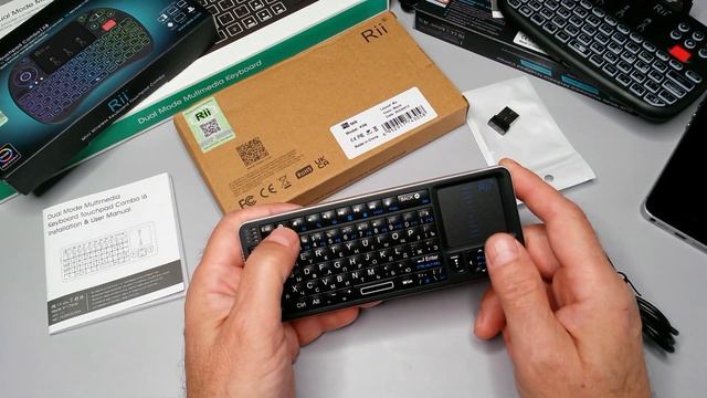 Мини клавиатура Rii K06 смотреть онлайн